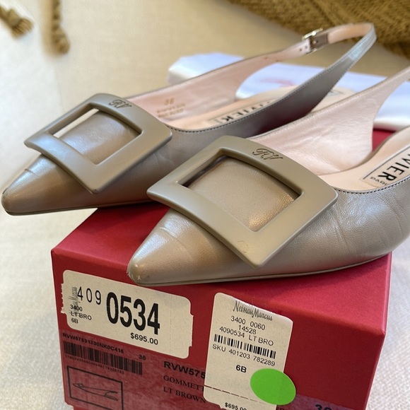 Roger Vivier Gommettine Sling Ballerina size 36/6 US - Picture 3 of 15